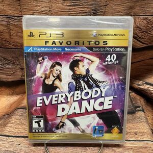 Everybody Dance Favoritos PS3 Game New Sealed Sony PlayStation Move Required